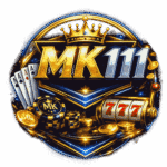 MK111 gaming brand logo in premium style