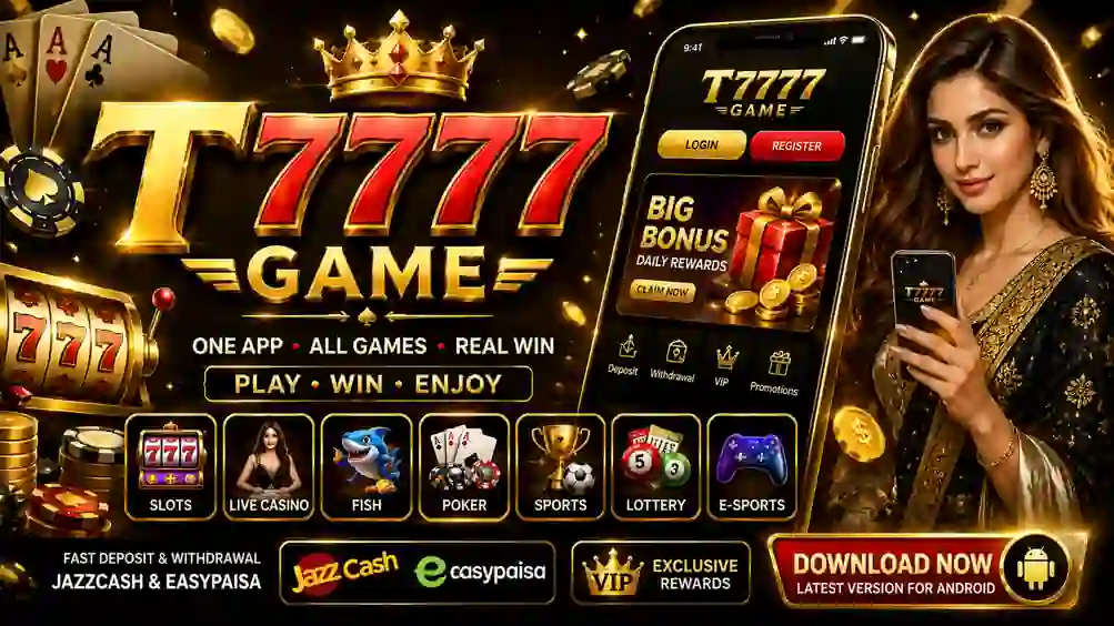 T7777 Game logo used on the APK download and review page